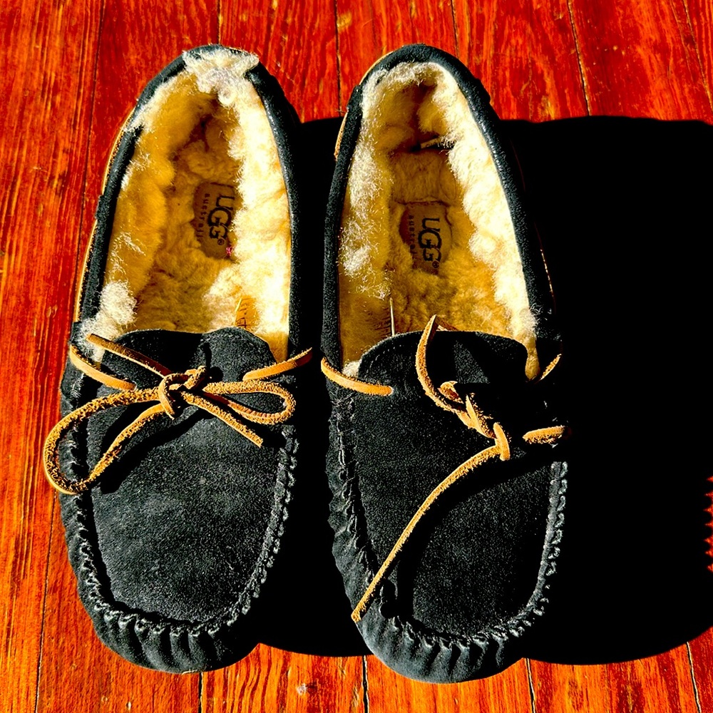 UGG Black suede Dakota